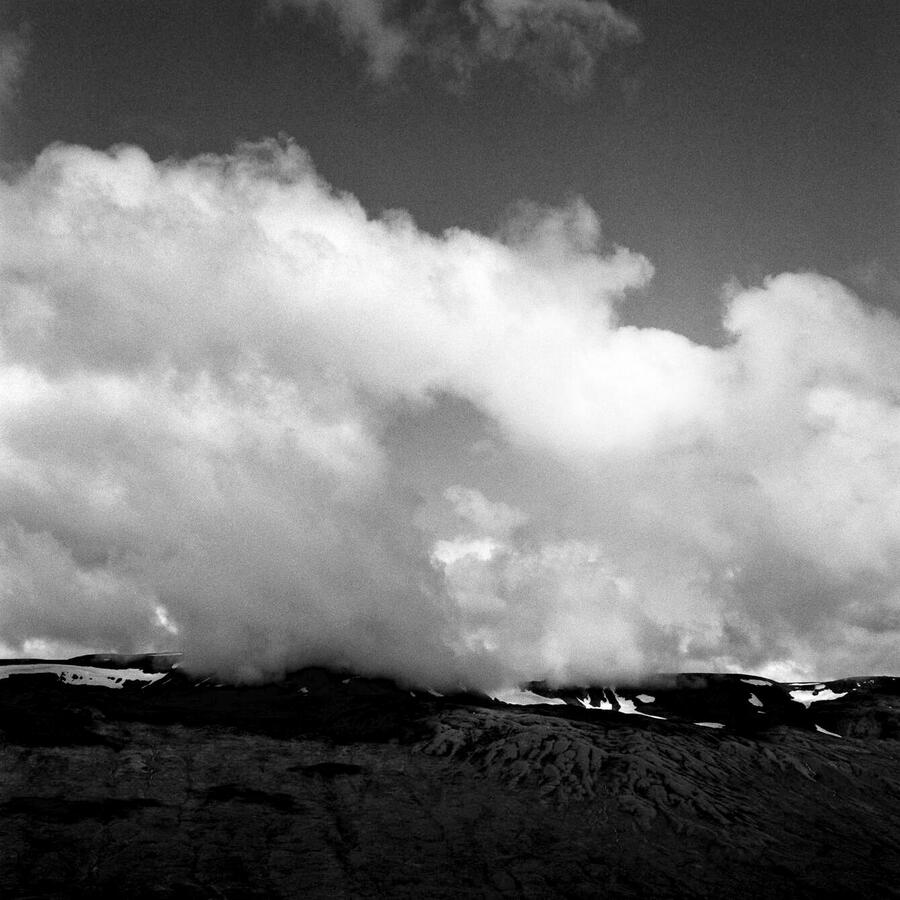 Ridge #2 (Rock & Clouds near Blönduós, Iceland). Ridge #2 (Rock & Clouds near Blönduós, Iceland).