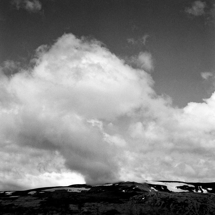 Ridge #3 (Rock & Clouds near Blönduós, Iceland). Ridge #3 (Rock & Clouds near Blönduós, Iceland).